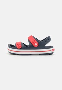 Crocs CROCBAND CRUISER UNISEX - Sandály do bazénu - navy/varsity red
