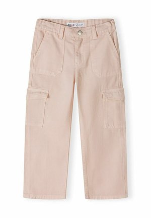WIDE POCKETS - Cargo trousers - pink