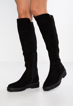 Overknees - black