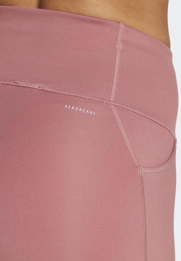 ESSENTIALS 7/8 - Running tights - preloved crimson3