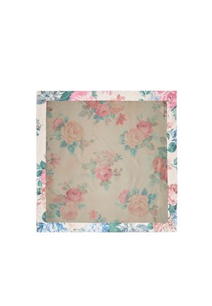 Stradivarius, LARGE FLORAL SCARF - Écharpe - light pink