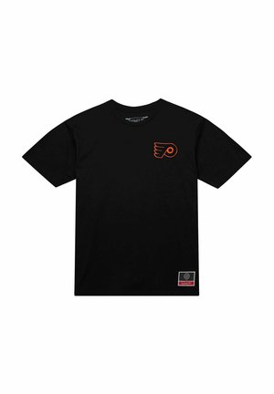 Mitchell & Ness SHOT CLOCK PHILADELPHIA FLYERS - T-Shirt print - black