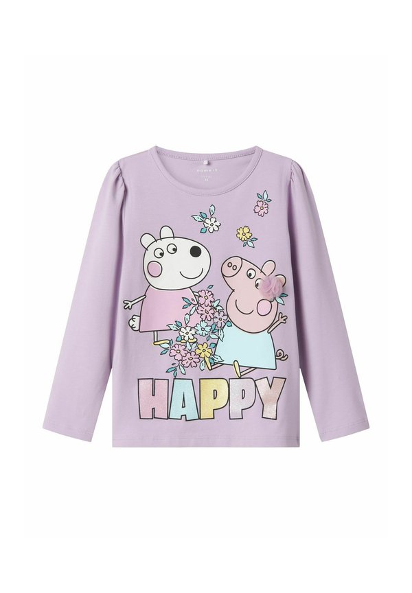 Langarmshirt - orchid bloom