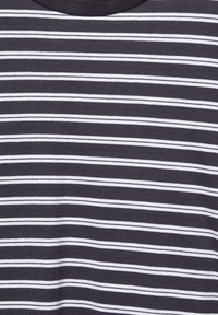 PULL&BEAR LONG SLEEVE BOXY FIT - T-SHIRT. - T-shirt à manches longues - blue  white