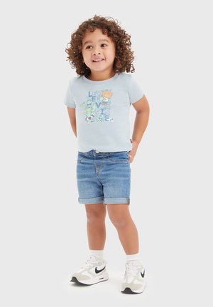 Levi's® CRITTER STACKED LOGO TEE SET - Camiseta estampada - niagra mist
