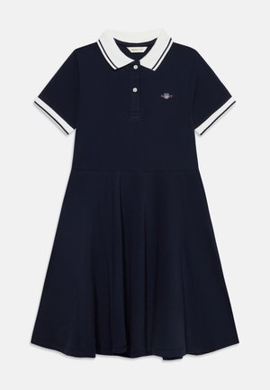 GANT, SHIELD DRESS - Дневна рокля - evening blue
