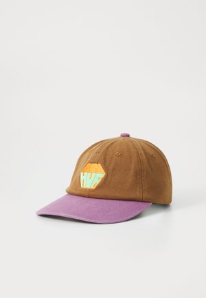 BIG BLOCK WASHED 6 PANEL HAT UNISEX - Cap - brown
