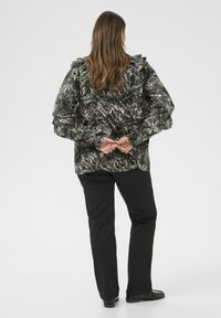 Kaffe Curve ALICIA   - Camicetta - black grey abstract graphic