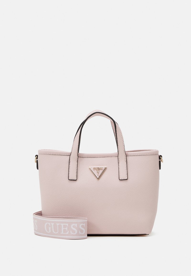 Guess - LATONA MINI TOTE SET - Handbag - light rose, Enlarge