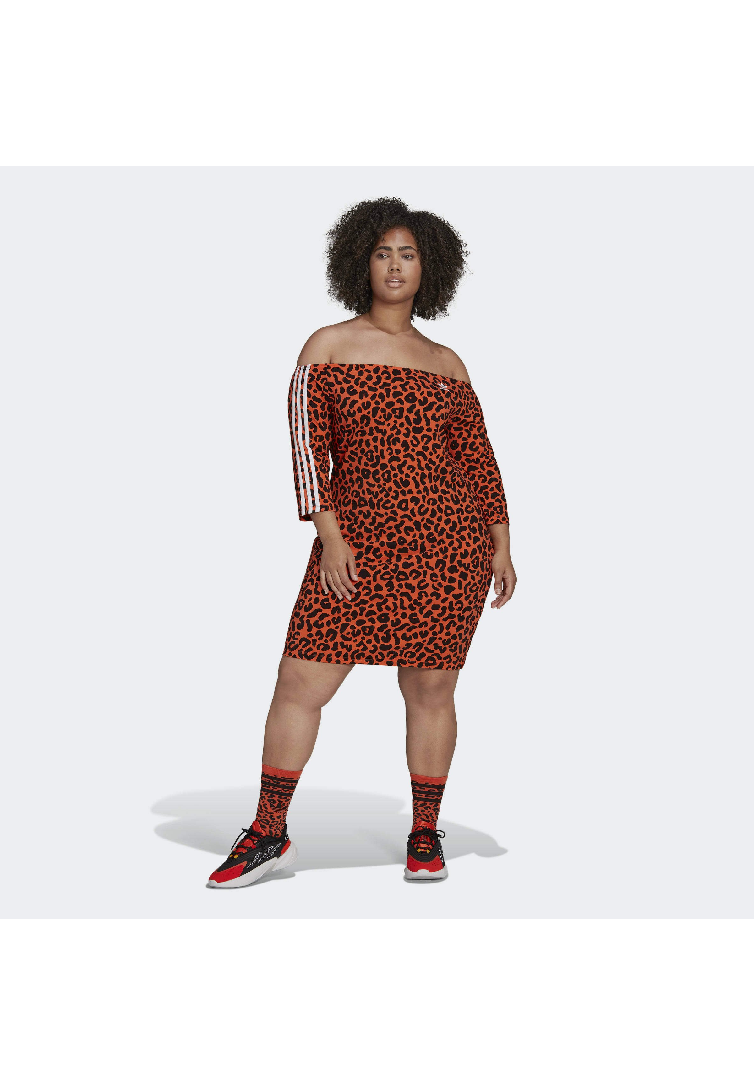 adidas Originals Shift dress - orange 