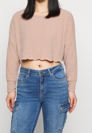 Long sleeved top - tan