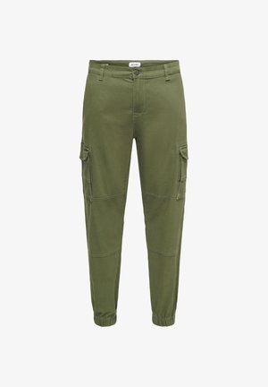 Only & Sons ONSCARTER LIFE CUFF - Cargobroek - dunkelgrün
