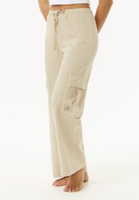 Rip Curl BLOCK PARTY - Pantalones cargo - natural