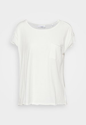 Marc O'Polo DENIM SHORT-SLEEVE CHEST-POCKET - T-shirt basic - scandinavian white