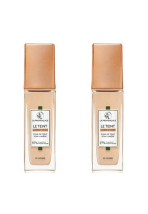 LOT DE 2 - LE FOND DE TEINT SOIN LUMIÈRE NATUREL - Fond de teint - 10 ivoire