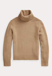 WOOL ROLLNECK JUMPER - Neule - collection camel melange
