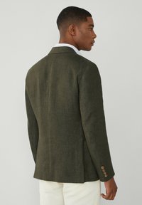Hackett London DELAVE HOPSACK - Sakko - khaki