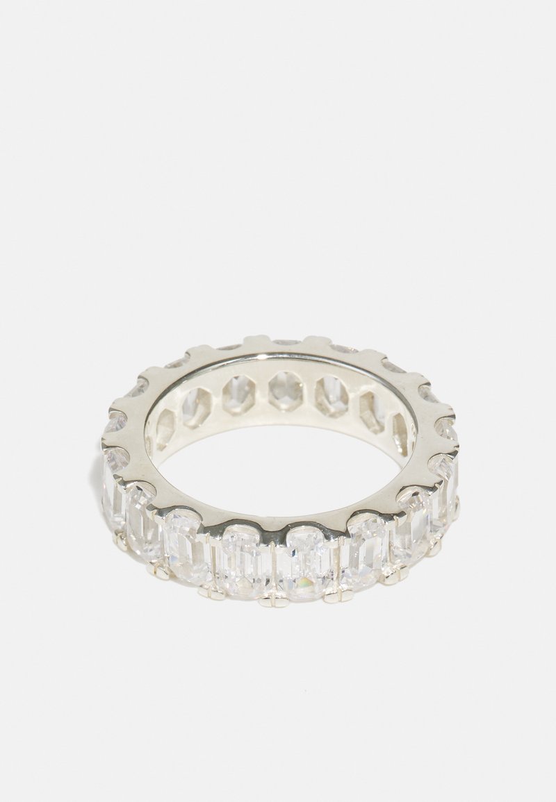 Hatton Labs STEP CUT ETERNITY UNISEX - Ring - silver/white/silver