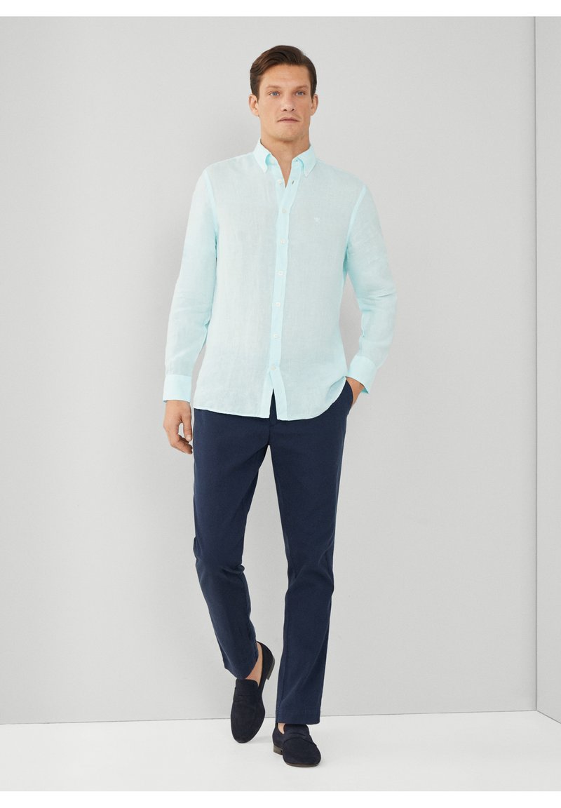 Hackett London - GARMENT DYE  - Krekls - light aqua, Palielināt