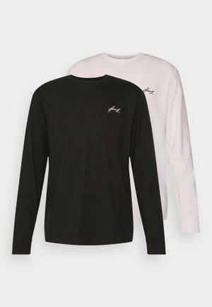 2 PACK - Pižamos viršutinė dalis - white/black