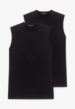 Schiesser 2 PACK - Maglietta intima - schwarz