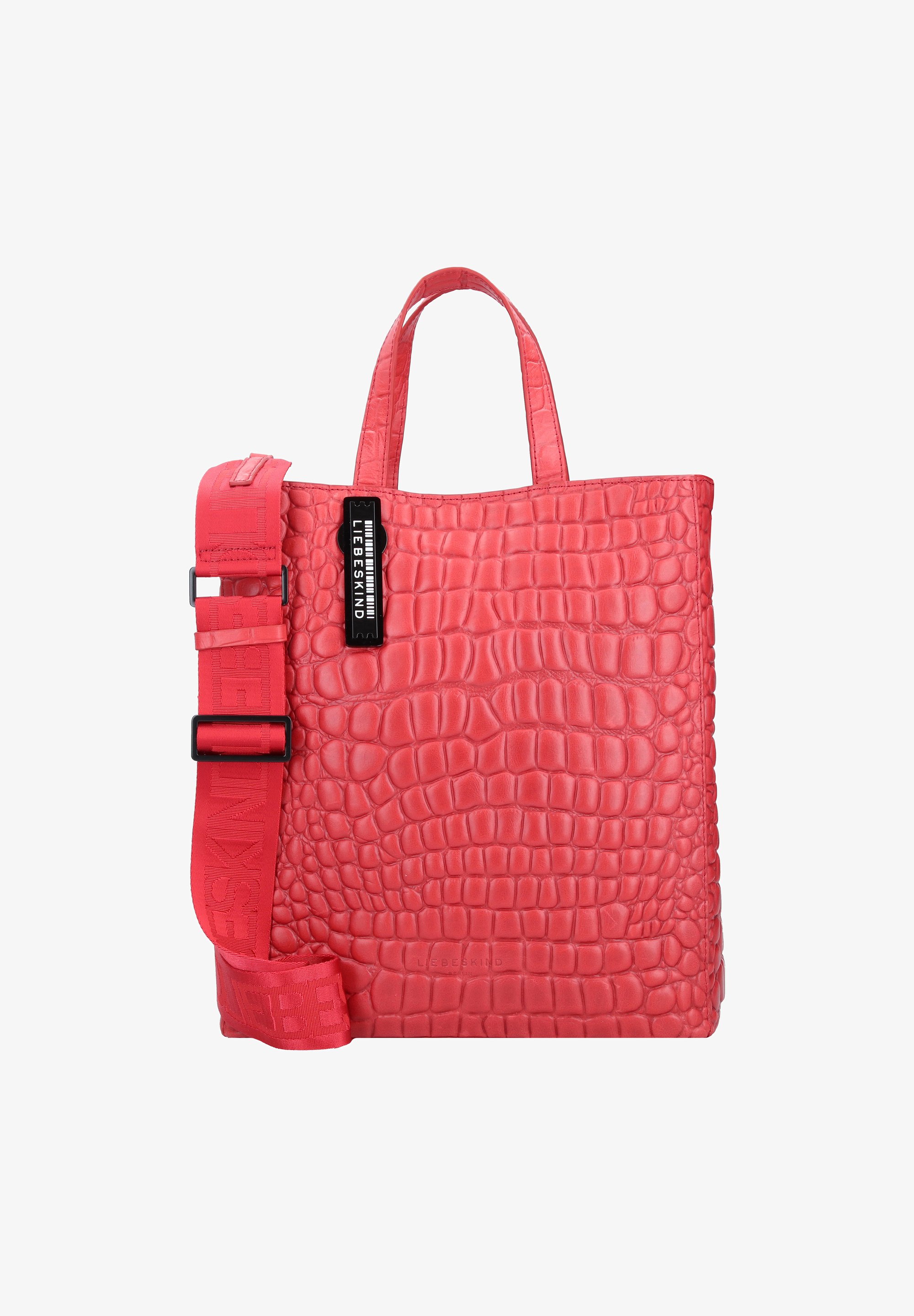 Handtasche Grau Handbag Liebeskind Leder Tasche Shopper Paper Bag