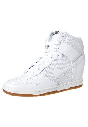 Bottines compensées - white