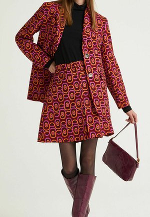 Jupe trapèze - dark brown