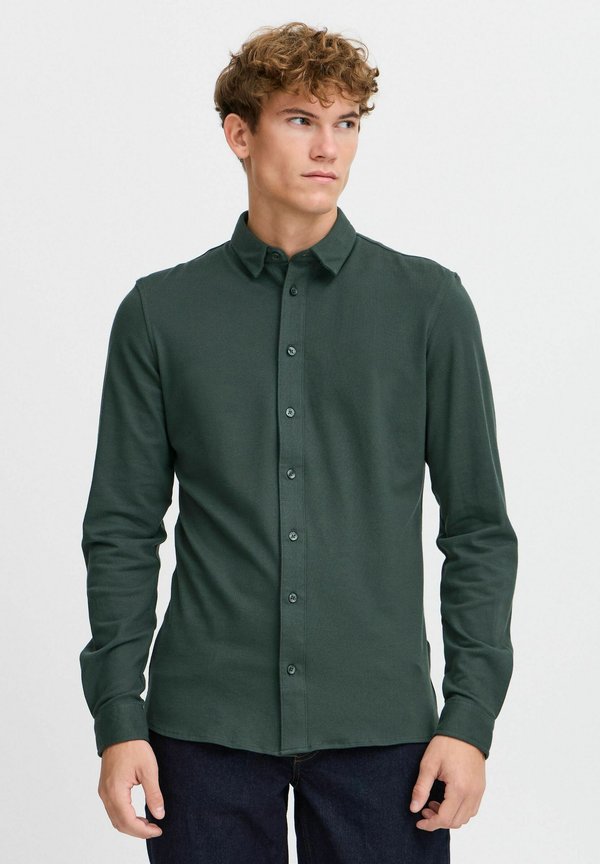 CFARTHUR LS BU jersey piquet - Shirt - darkest spruce