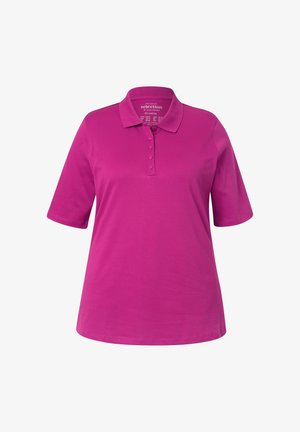 Ulla Popken, COUPE CLASSIQUE COL PIMA - Poloshirt - magenta