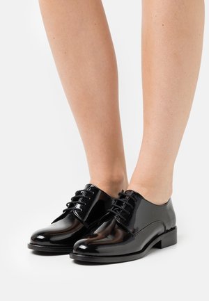 OLAYA VEGAN - Oksfordki - black