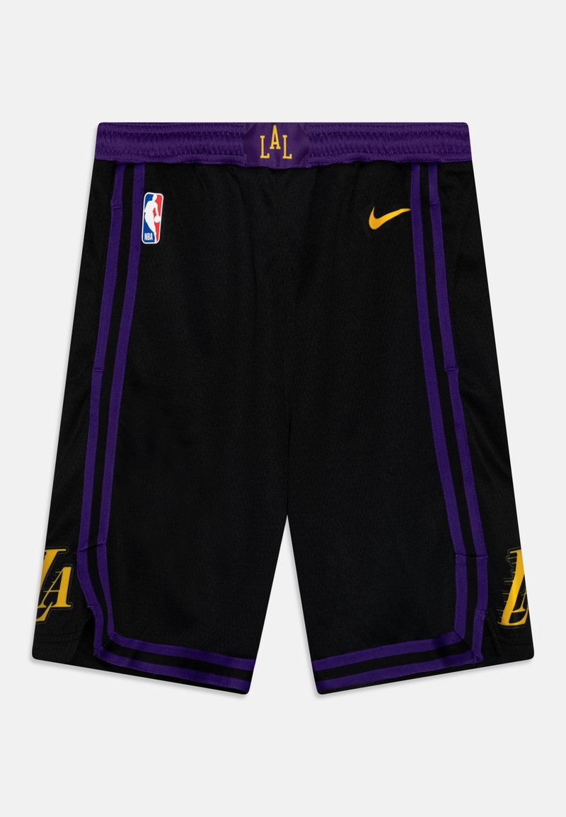 Nike Performance NBA LOS ANGELES LAKERS BOYS CITY EDITION SWINGMAN - Sportiniai šortai - black