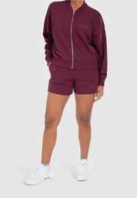 Smilodox Felpa con zip - dark purple