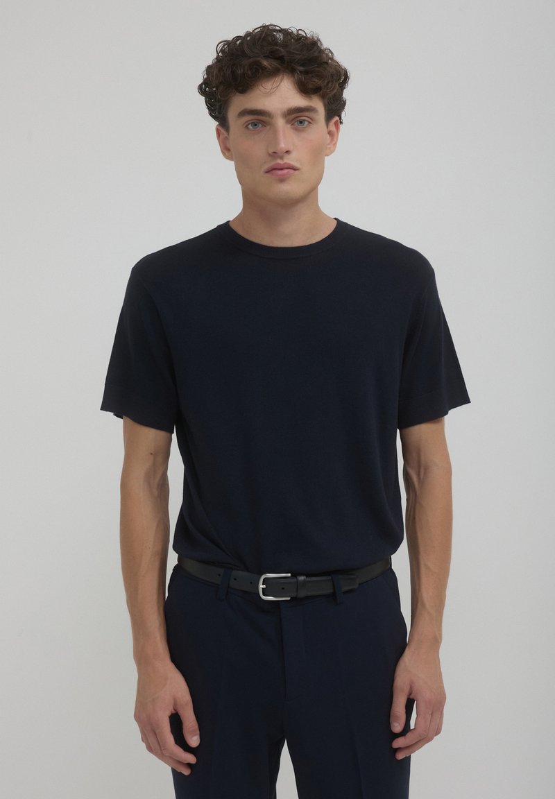 Calliope TINTA UNITA - T-shirt basic - blu