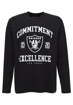 NFL RAIDERS COMMITMENT TO EXCELLENCE RELAX - Pulover - black