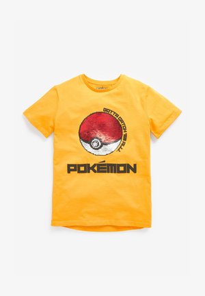 POKÉMON SEQUIN - Triko s potiskem - yellow