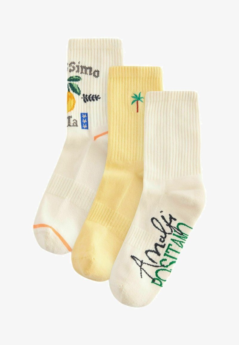 Next CUSHION 3 PACK WITH ARCH SUPPORT - Calze - italian summer