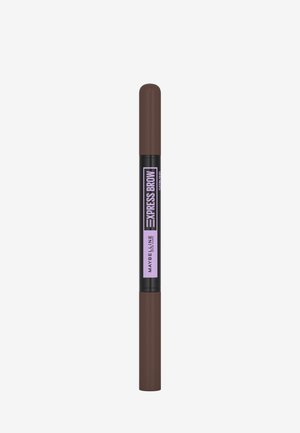 EXPRESS BROW SATIN DUO - Eyebrow pencil - 4 dark brown