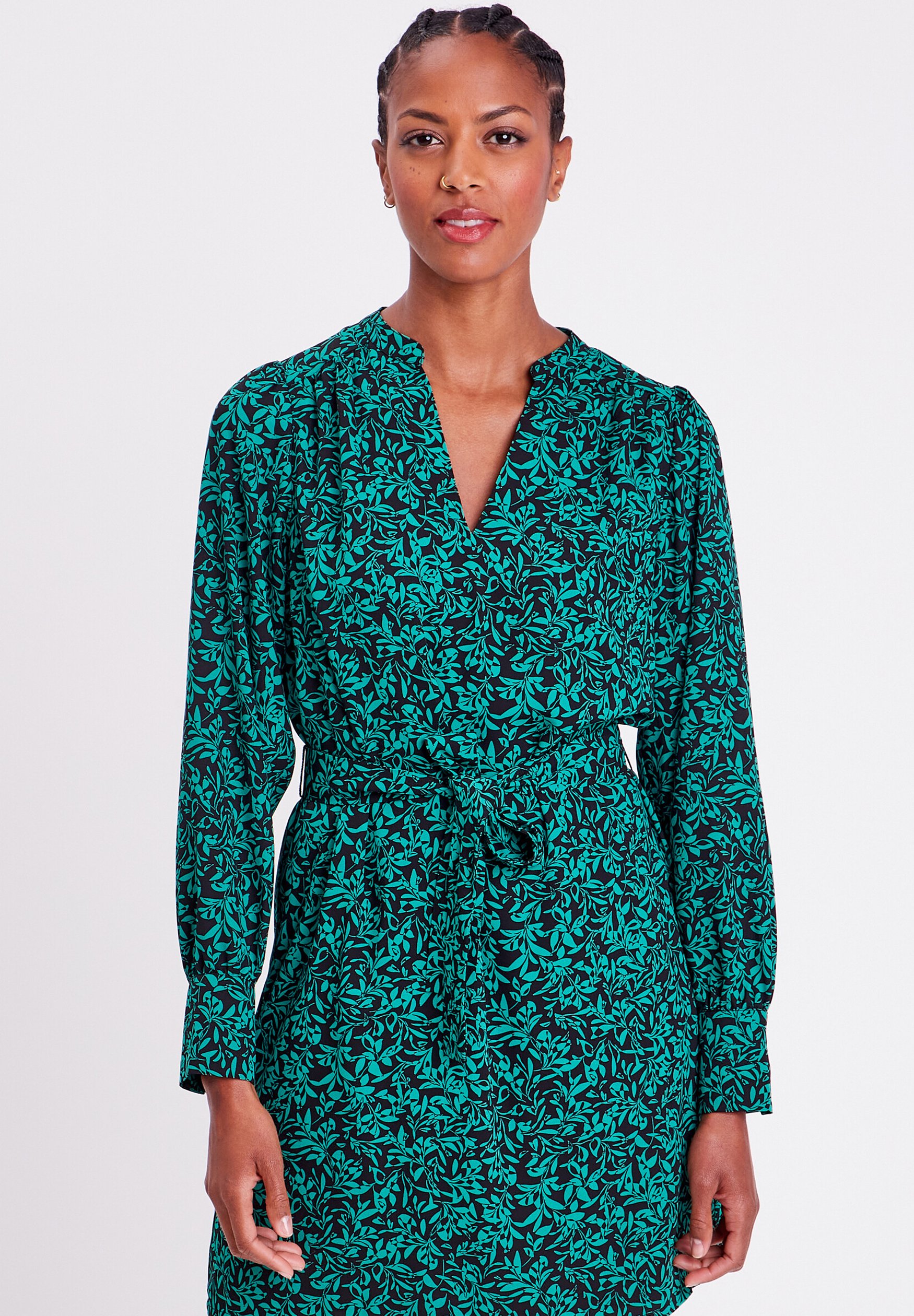 quiz green leopard print dress Give Your All Green Leopard Dress – Shop the Mint main image 1