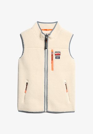 Superdry & Co OUTDOOR - Vest - ecru