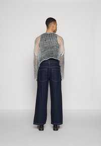 Jaded London COLOSSUS BAGGY - Túlméretezett farmernadrág - raw denim
