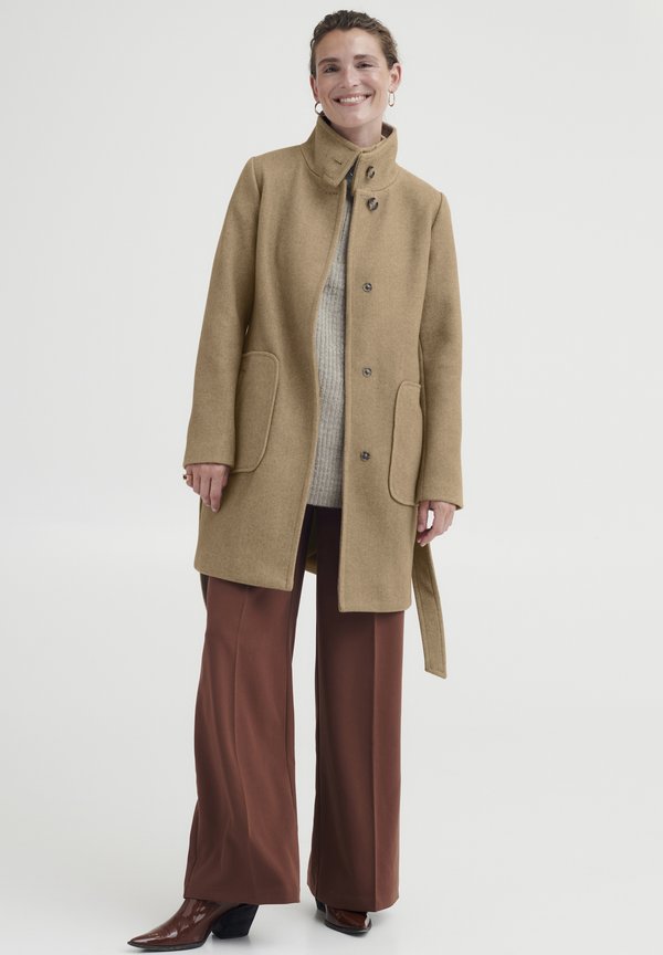 BYCilia - Classic coat - tannin melange2