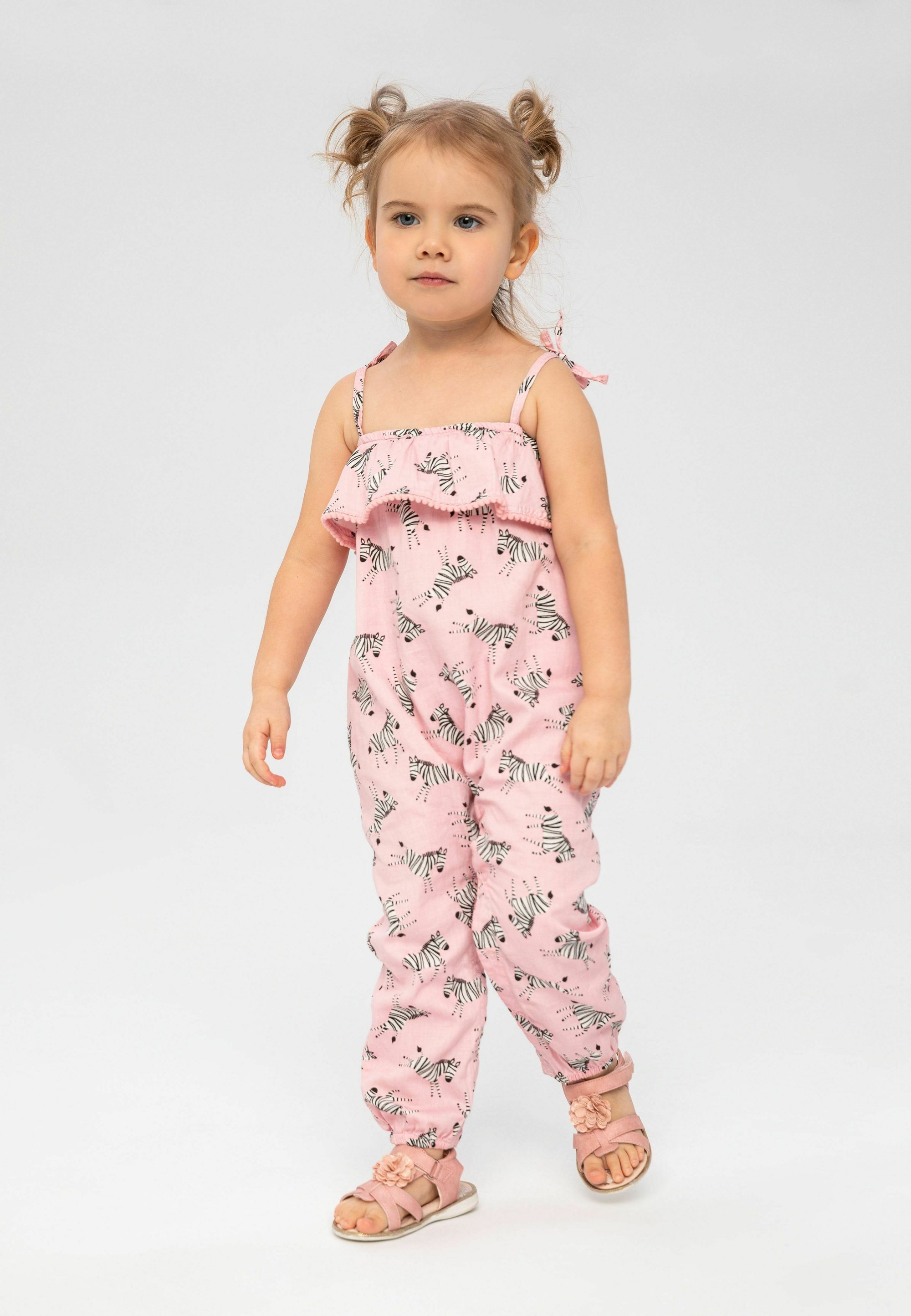 MINOTI THIN STRAPS AND BACKLESS Jumpsuit light pink