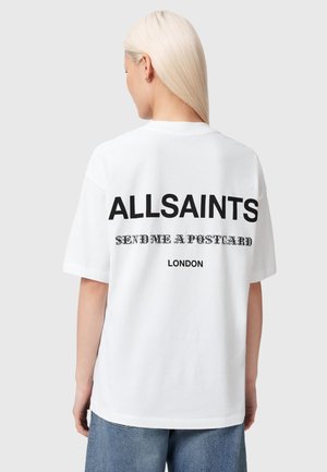 AllSaints, - T-shirt z nadrukiem