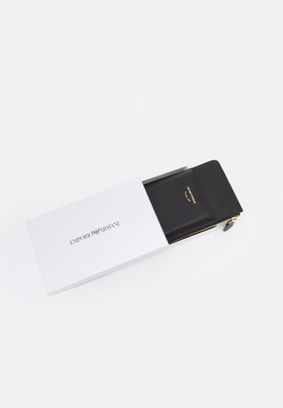 Emporio Armani PORTA CELLULARE CERVO - Portefeuille - nero