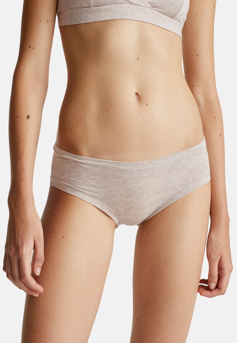 United Colors of Benetton HIGH-RISE UNDERWEAR IN SUPER STRETCH  - Kalhotky - beige