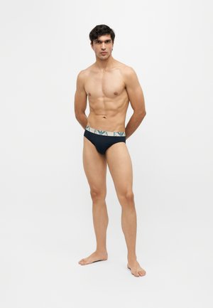 Emporio Armani, 3 PACK - Σλιπ - dark blue