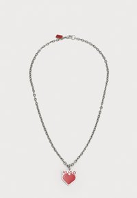 E HEART UNISEX - Ketting - silver-coloured