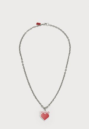 E HEART UNISEX - Necklace - silver-coloured