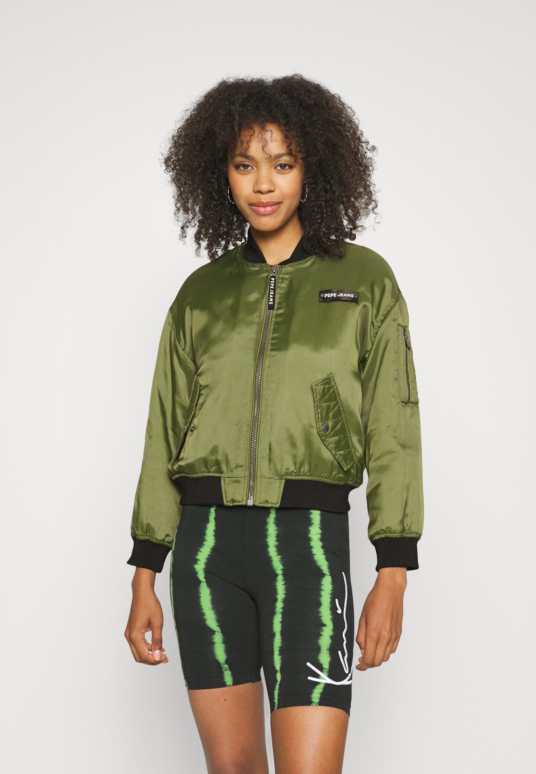 Pepe Jeans - Chaquetas bomber - thyme/caqui - Zalando.es